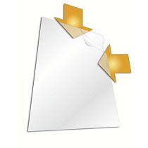 Папка-уголок для документов Durable, 100 мкм, А4, матовая, полипропилен